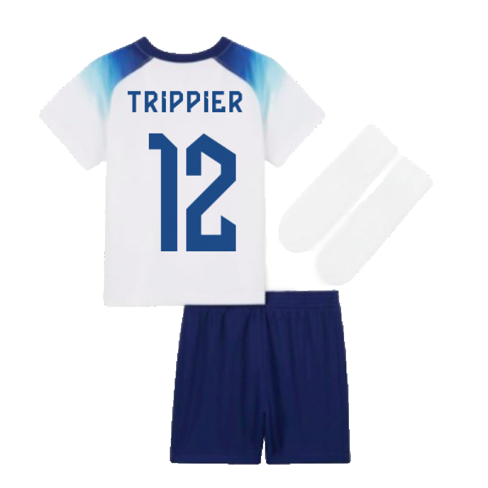2022-2023 England Home Little Boys Mini Kit (Trippier 12)