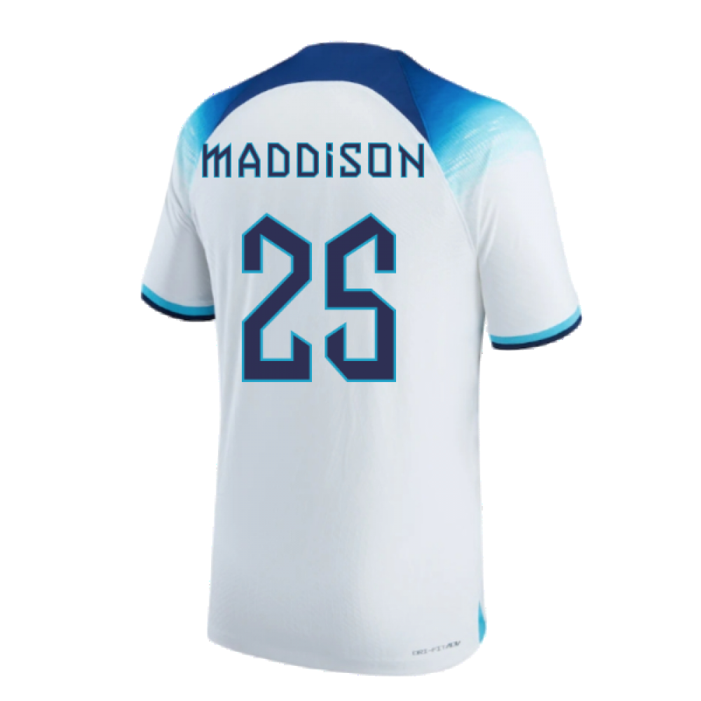 2022-2023 England Home Match Vapor Shirt (Maddison 25)