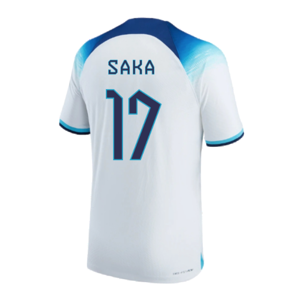 2022-2023 England Home Match Vapor Shirt (Saka 17)