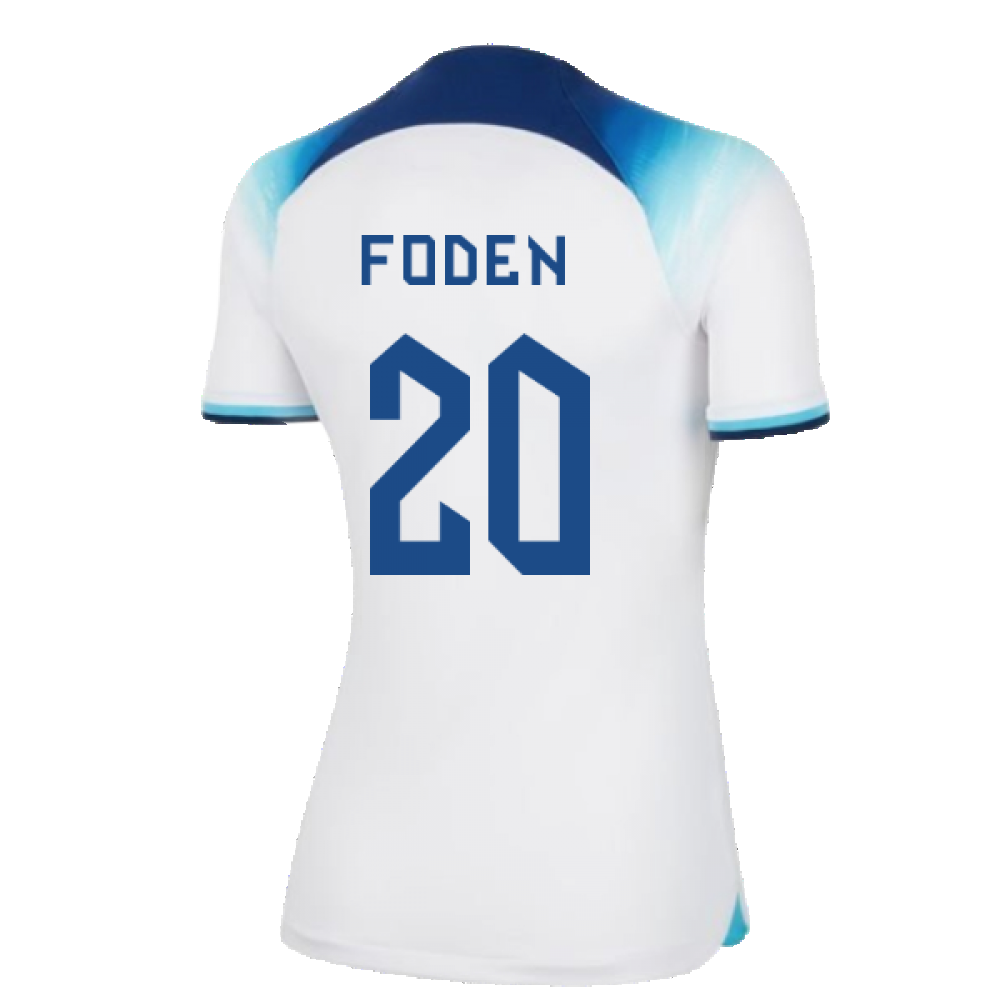 2022-2023 England Home Shirt (Ladies) (Foden 20)