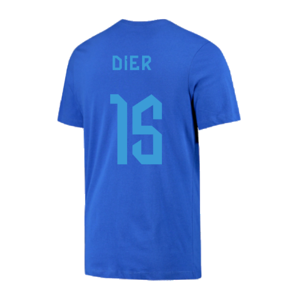 2022-2023 England Three Lions Tee (Blue) (Dier 15)