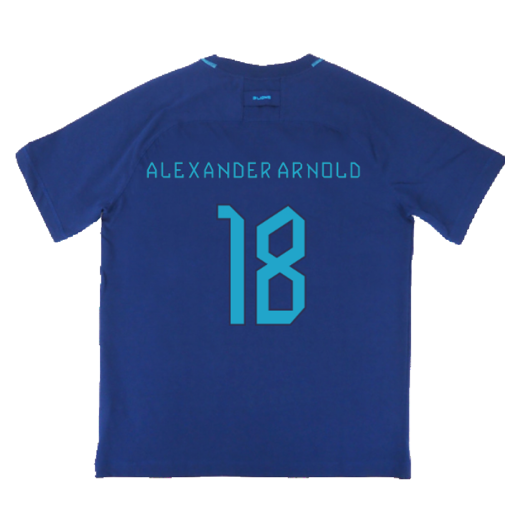 2022-2023 England Travel Top (Navy) (Alexander Arnold 18)