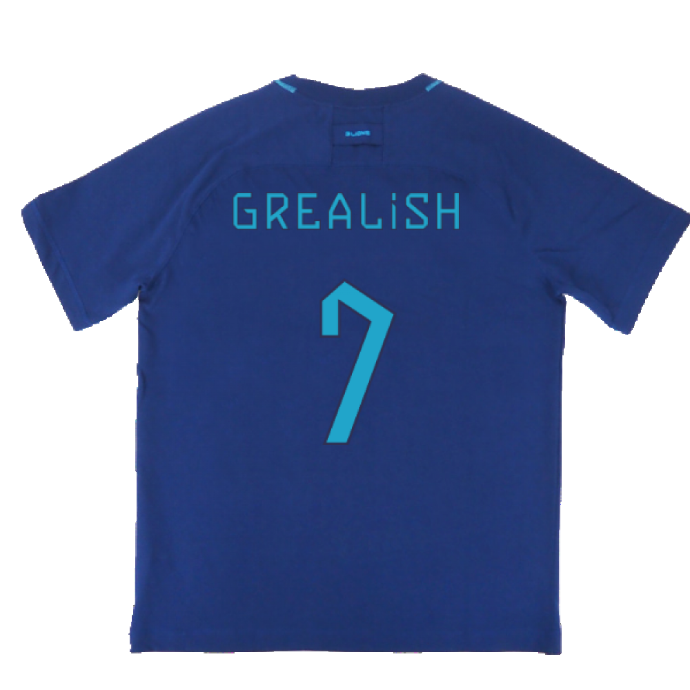 2022-2023 England Travel Top (Navy) (Grealish 7)