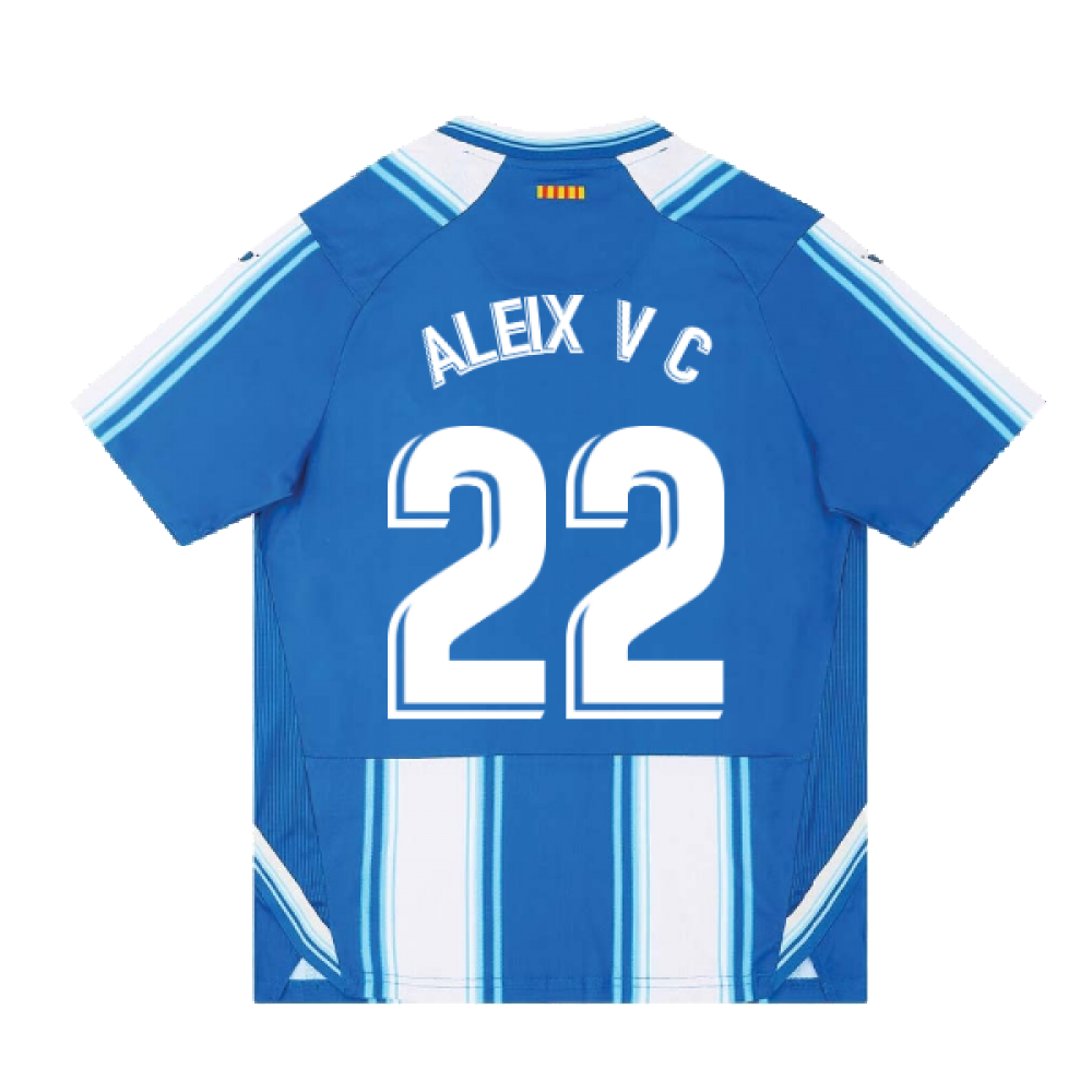 2022-2023 Espanyol Home Shirt (ALEIX V C 22)