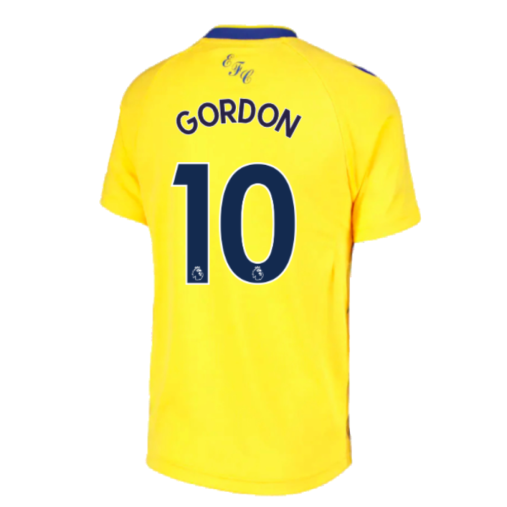 2022-2023 Everton Third Shirt (Kids) (GORDON 10)