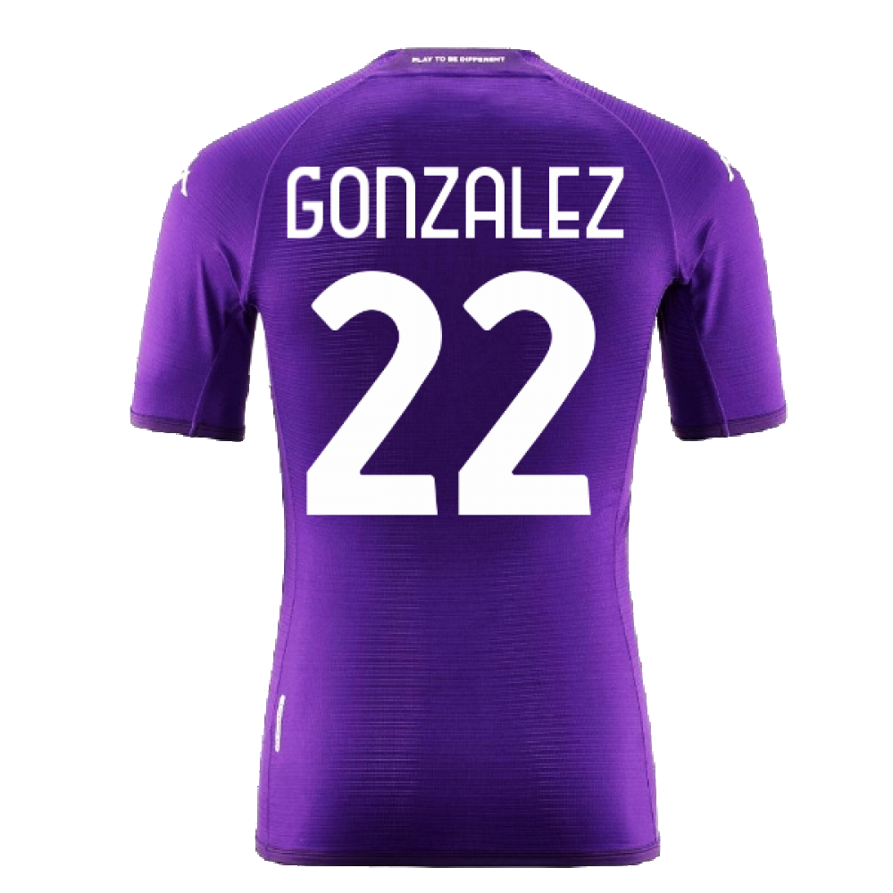 2022-2023 Fiorentina Home Shirt (GONZALEZ 22)