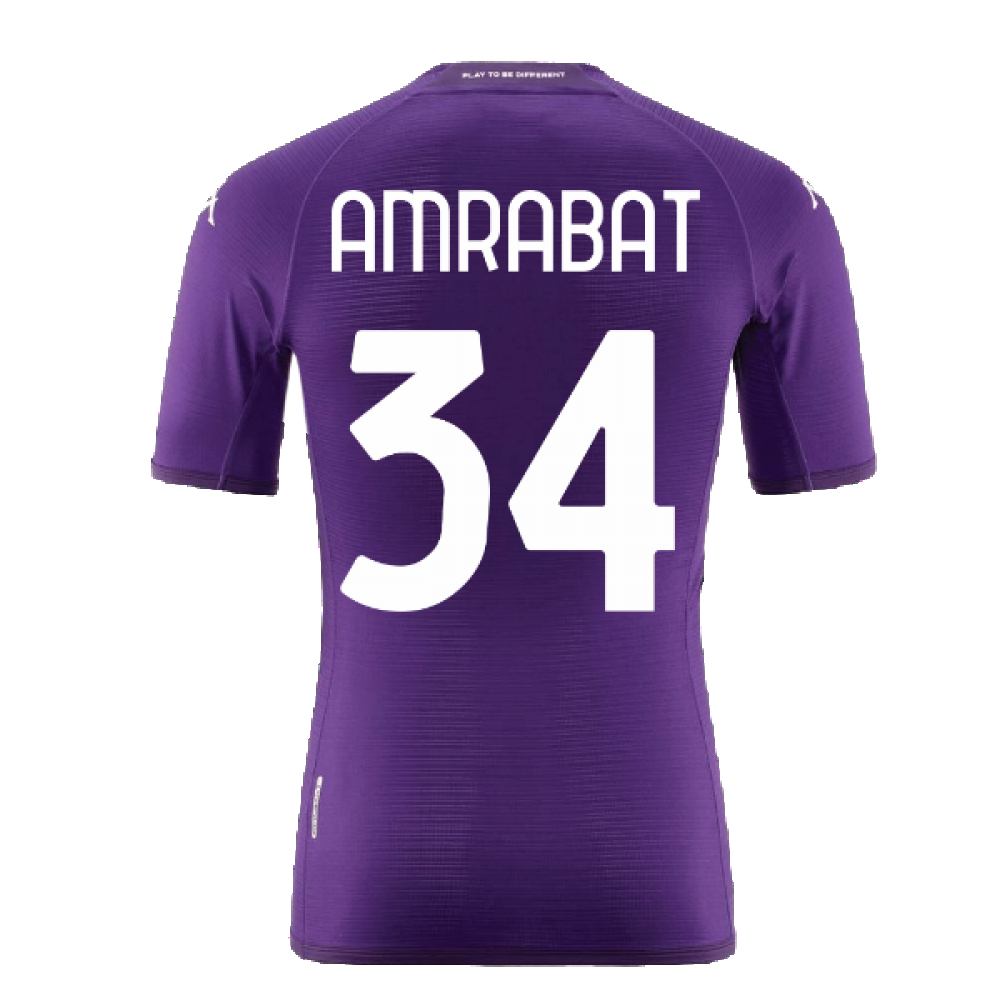 2022-2023 Fiorentina Home Shirt (Kids) (AMRABAT 34)