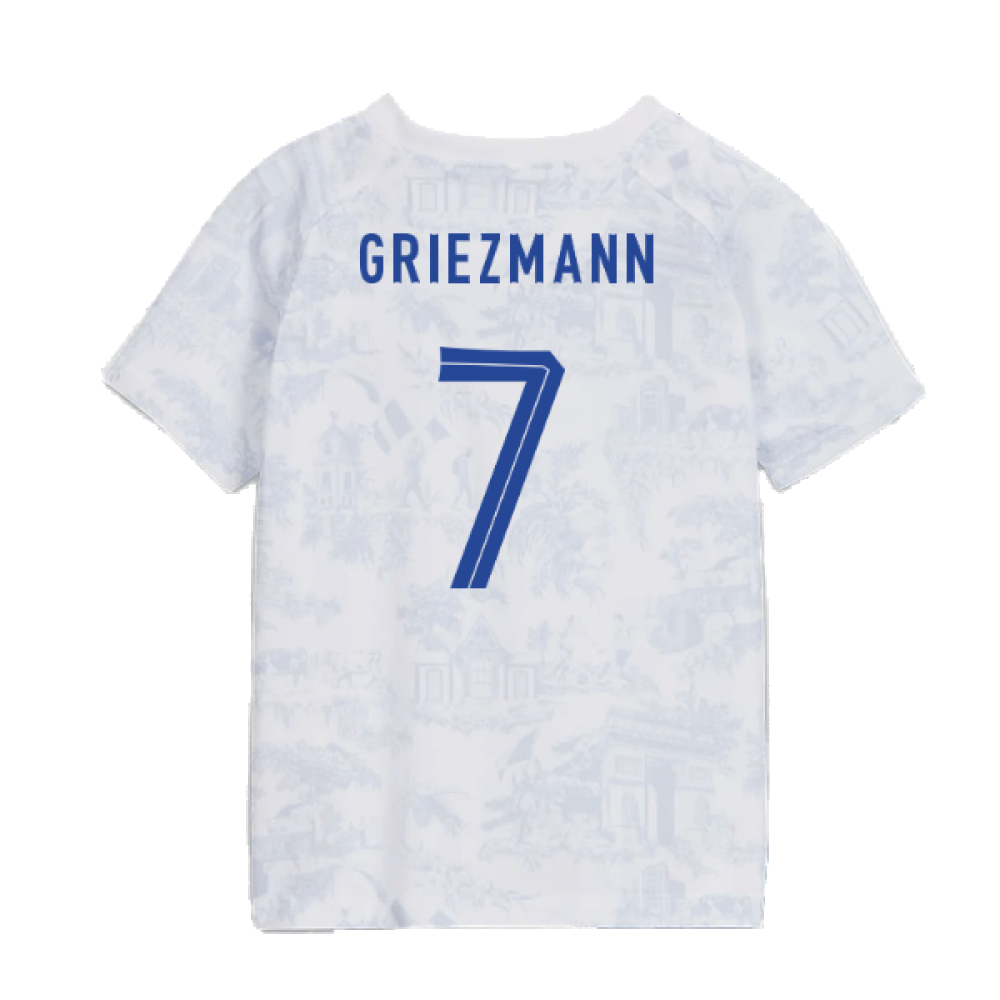 2022-2023 France Away Little Boys Mini Kit (Griezmann 7)