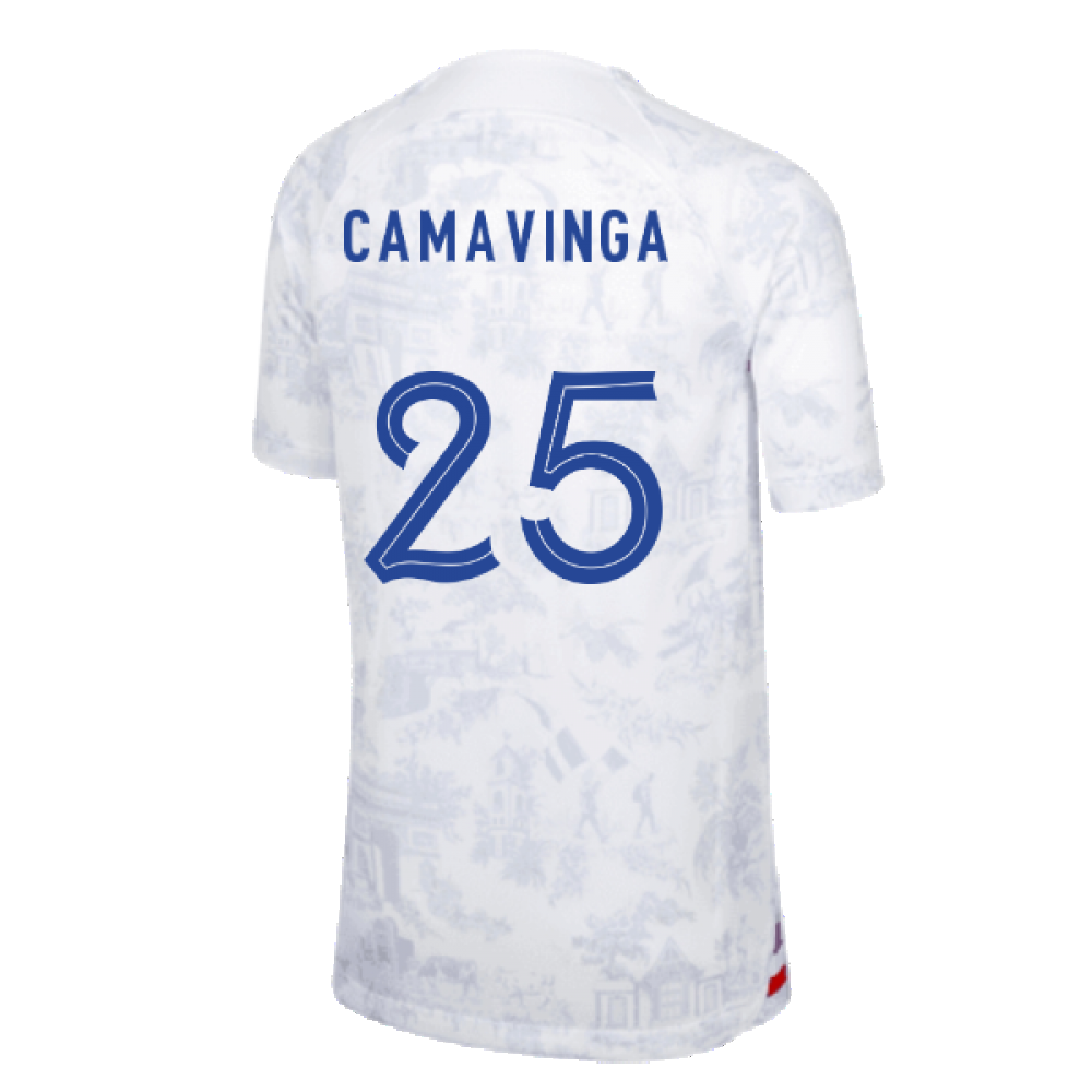 2022-2023 France Away Shirt (Kids) (Camavinga 25)