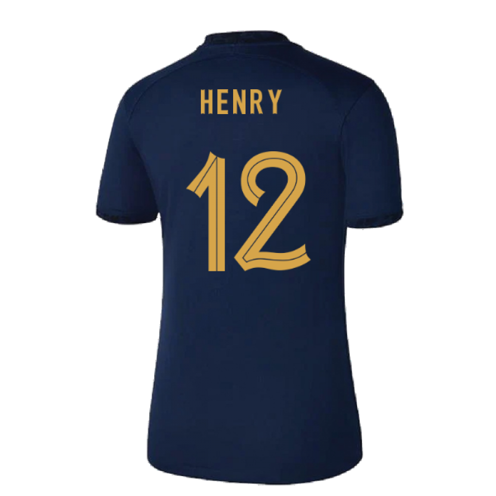 2022-2023 France Home Shirt (Ladies) (Henry 12)