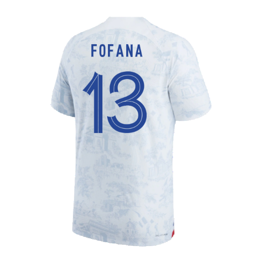 2022-2023 France Match ADV Dri-Fit Away Shirt (Fofana 13)