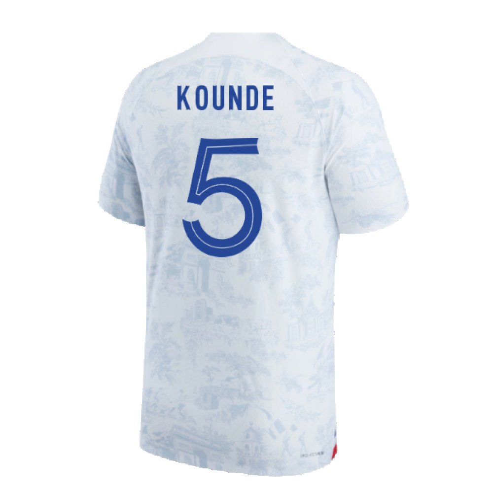 2022-2023 France Match ADV Dri-Fit Away Shirt (Kounde 5)