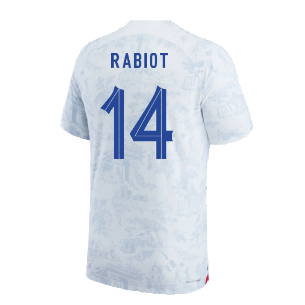 2022-2023 France Match ADV Dri-Fit Away Shirt (Rabiot 14)