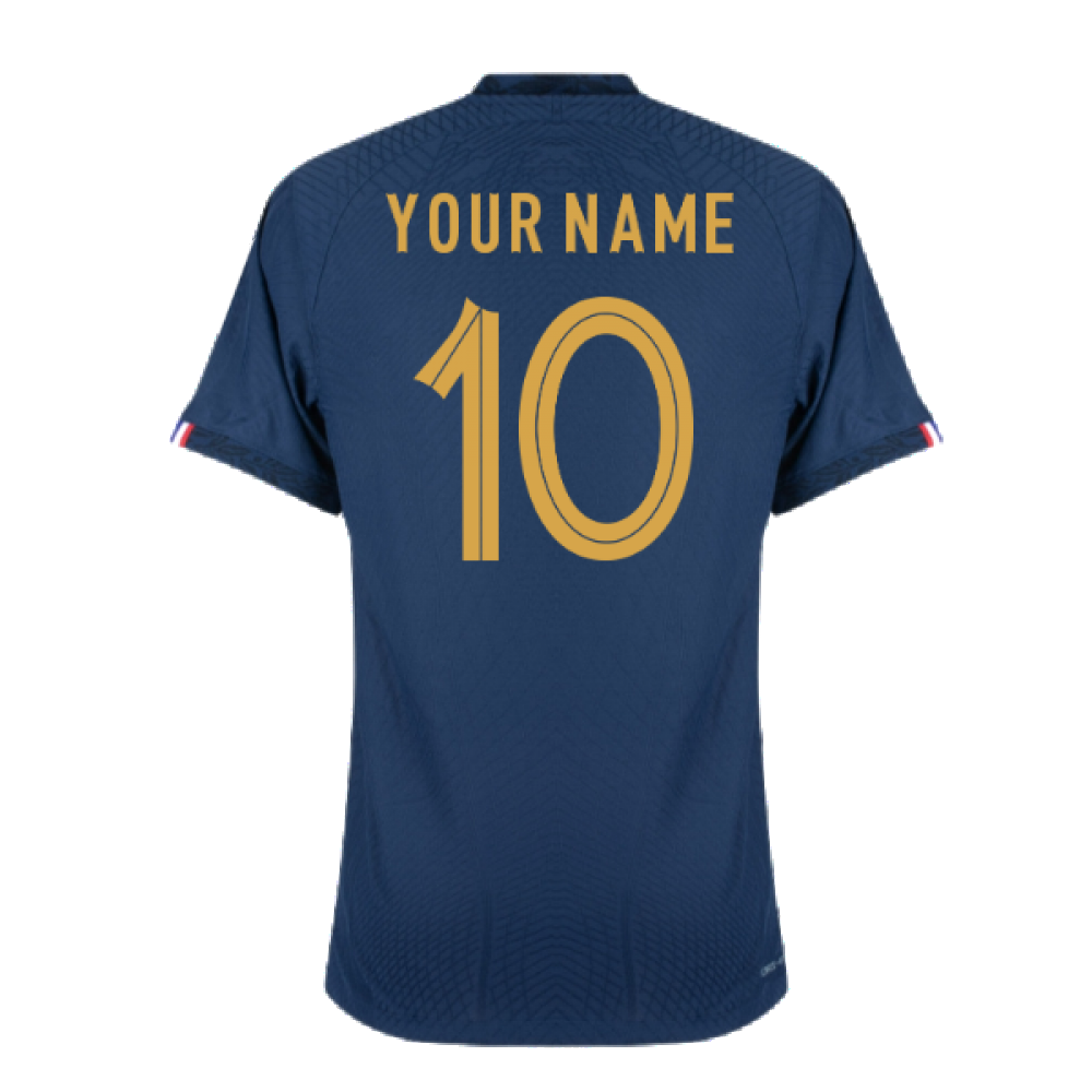 2022-2023 France Match Home Player Issue Shirt (Your Name)