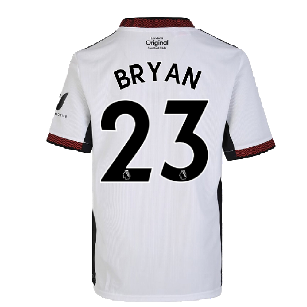 2022-2023 Fulham Home Shirt (Kids) (BRYAN 23)