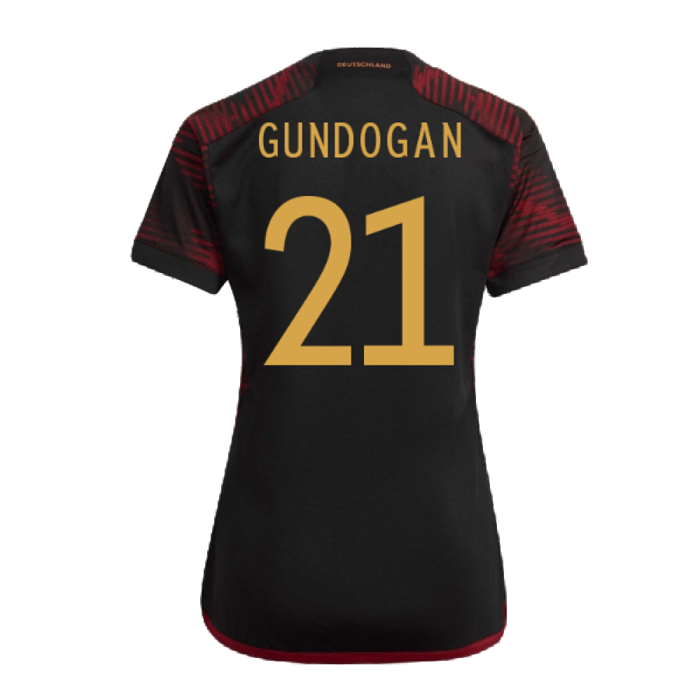 2022-2023 Germany Away Shirt (Ladies) (GUNDOGAN 21)