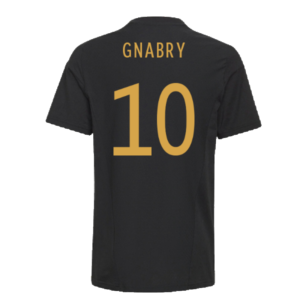 2022-2023 Germany Core Tee (Black) (Gnabry 10)