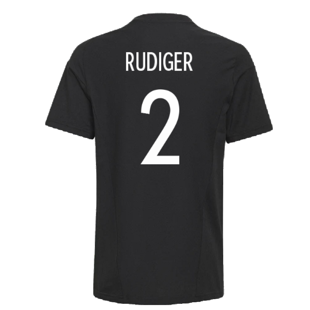 2022-2023 Germany Core Tee (Black) - Kids (RUDIGER 2)