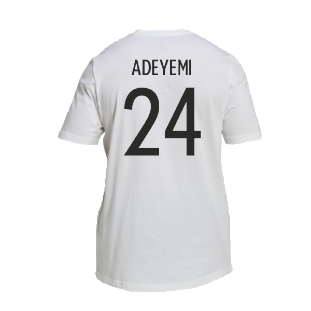 2022-2023 Germany DNA Graphic Tee (White) (Adeyemi 24)