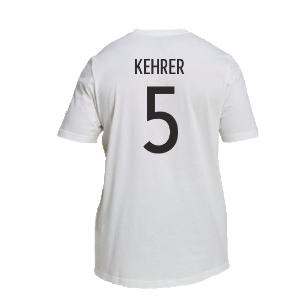 2022-2023 Germany DNA Graphic Tee (White) (Kehrer 5)