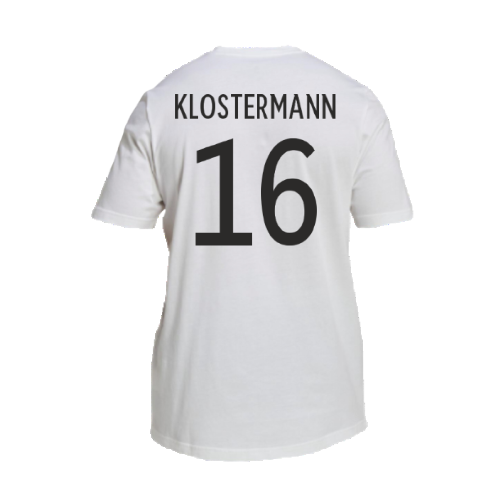 2022-2023 Germany DNA Graphic Tee (White) (Klostermann 16)