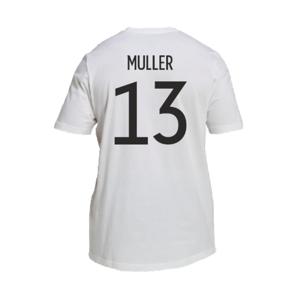 2022-2023 Germany DNA Graphic Tee (White) (Muller 13)