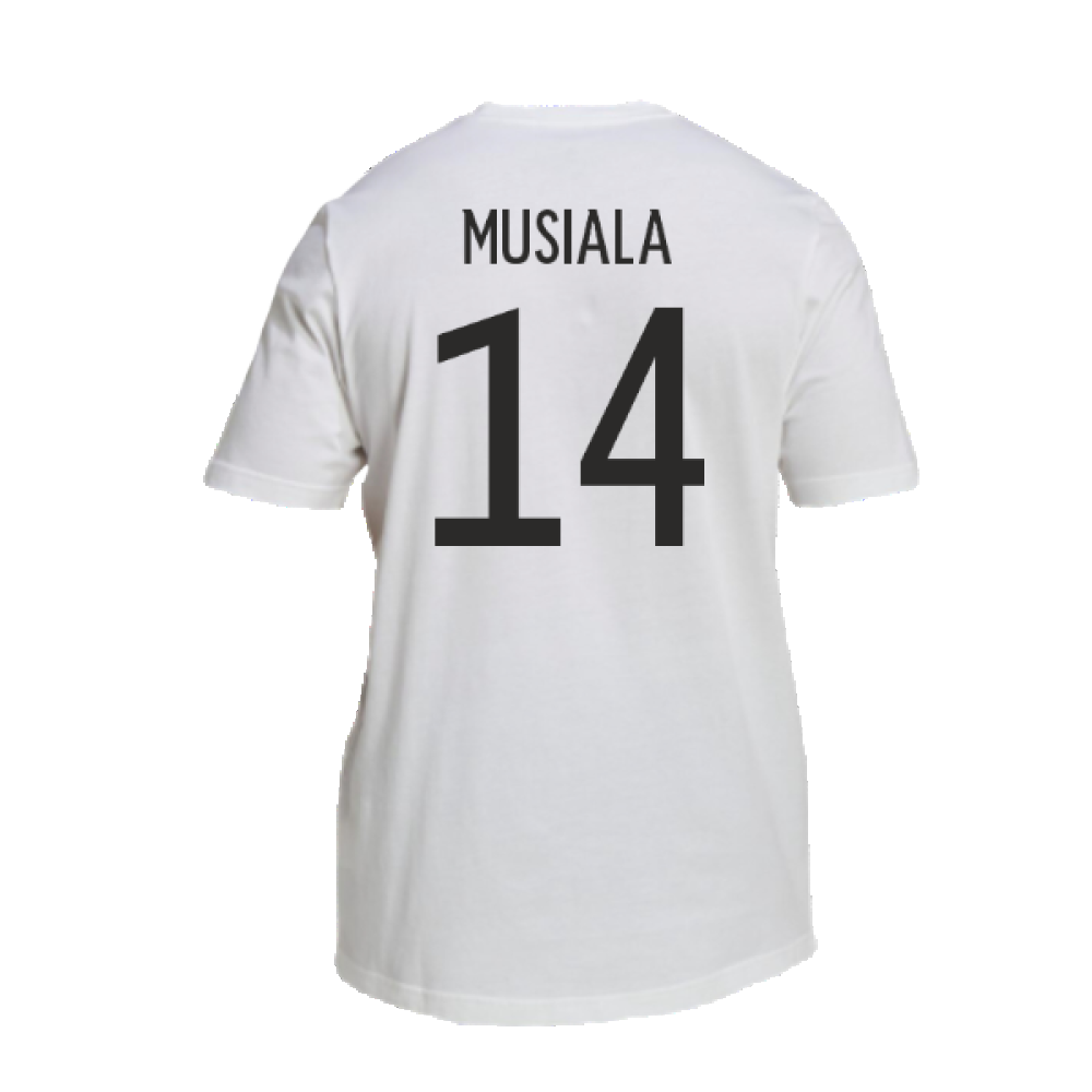 2022-2023 Germany DNA Graphic Tee (White) (Musiala 14)