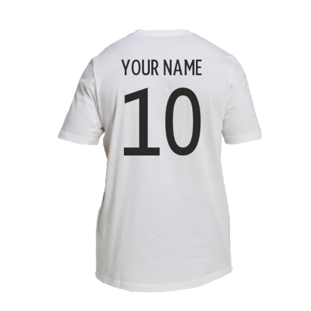 2022-2023 Germany DNA Graphic Tee (White) (Your Name)