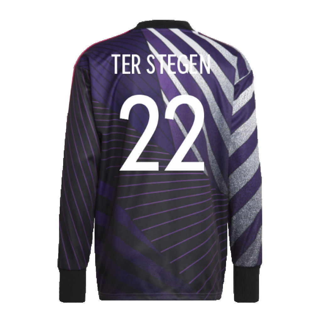 2022-2023 Germany Goalkeeper Icon Jersey (Black) (Ter Stegen 22)