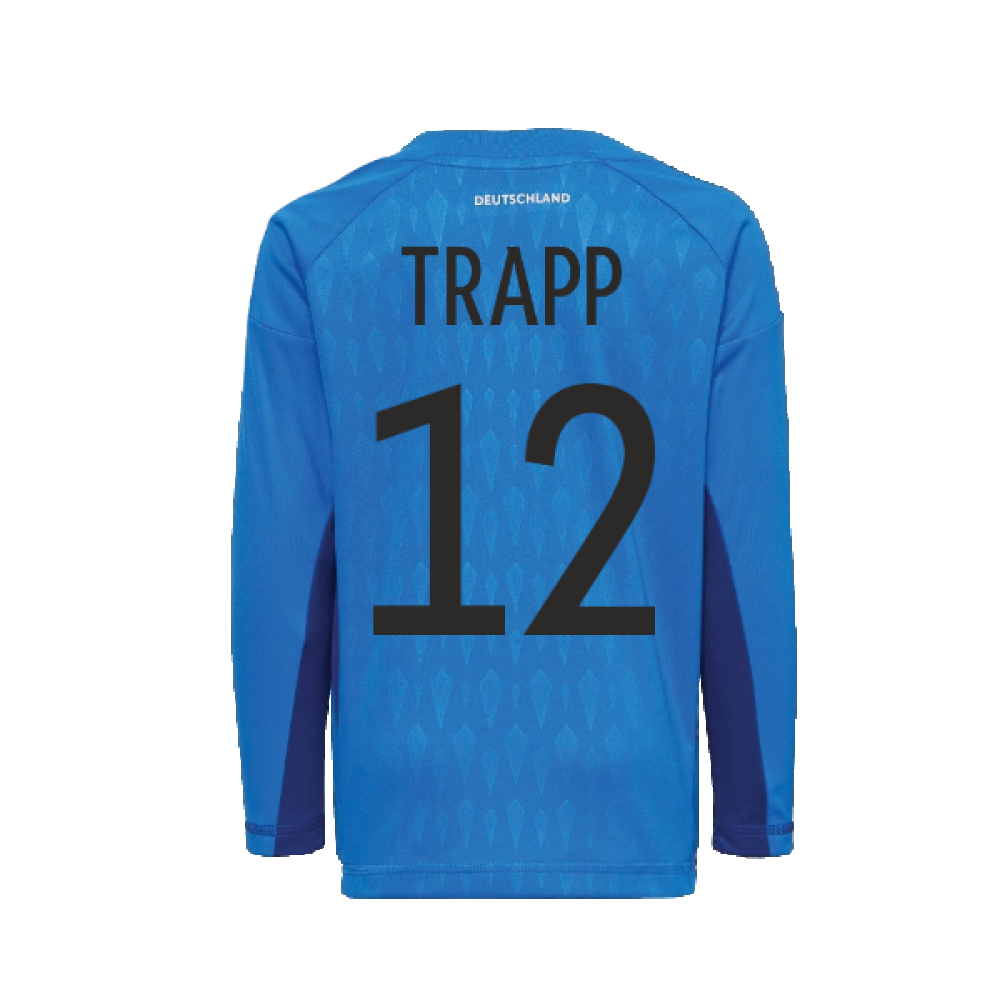 2022-2023 Germany Home Goalkeeper Mini Kit (TRAPP 12)