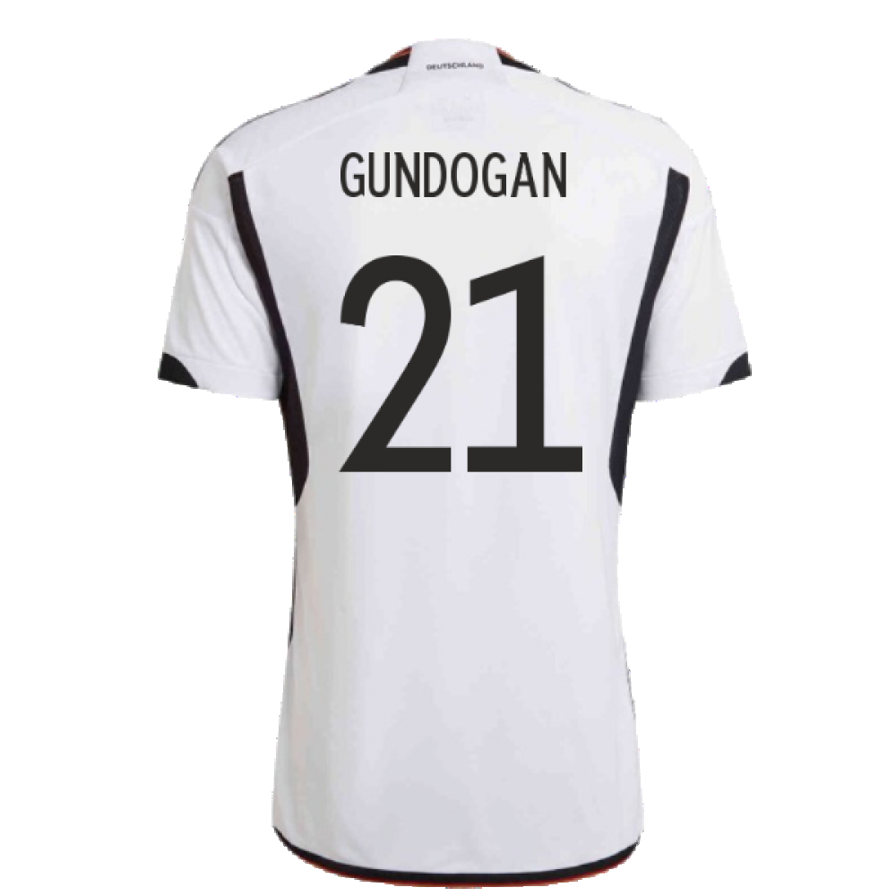 2022-2023 Germany Home Shirt (Kids) (GUNDOGAN 21)