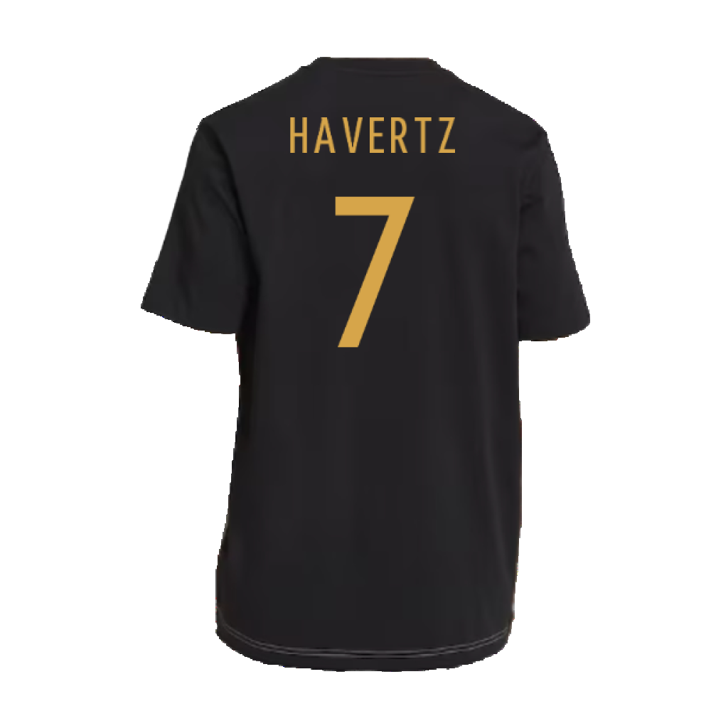 2022-2023 Germany Icon HIC Tee (Black) (Havertz 7)