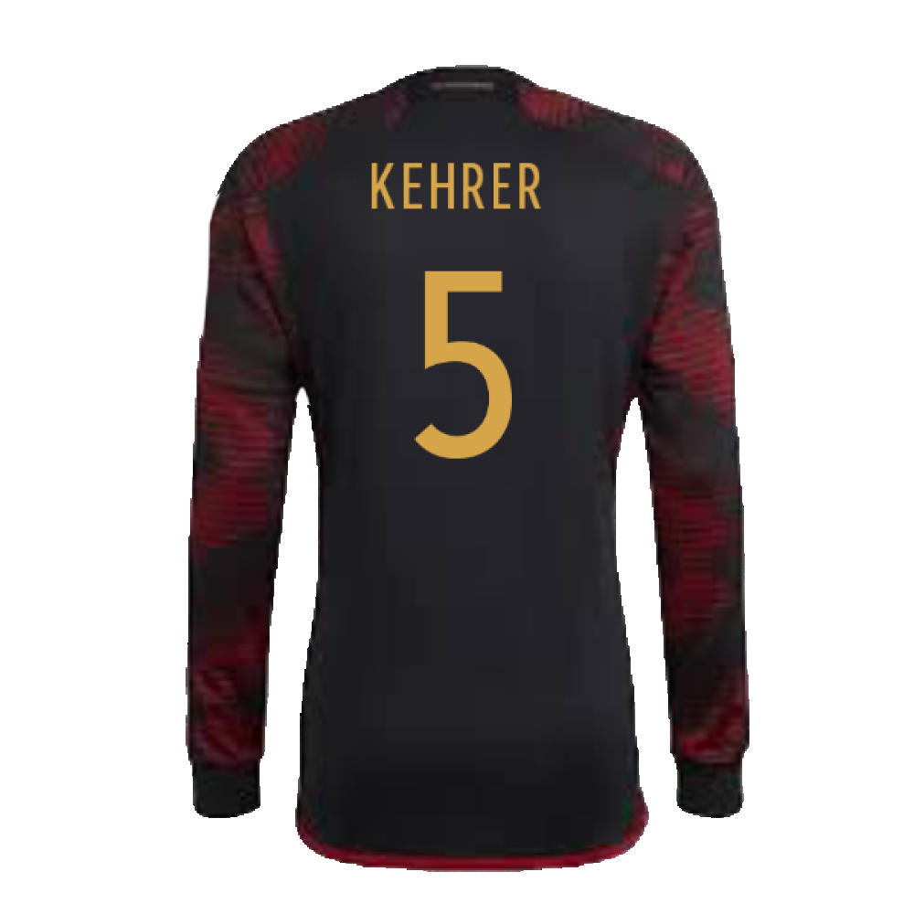 2022-2023 Germany Long Sleeve Away Shirt (Kehrer 5)