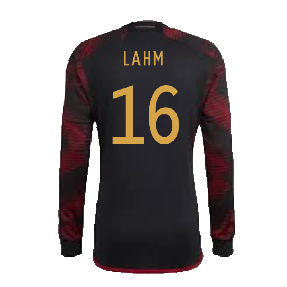 2022-2023 Germany Long Sleeve Away Shirt (Lahm 16)