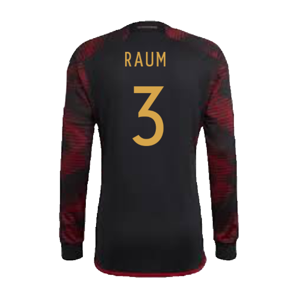 2022-2023 Germany Long Sleeve Away Shirt (Raum 3)