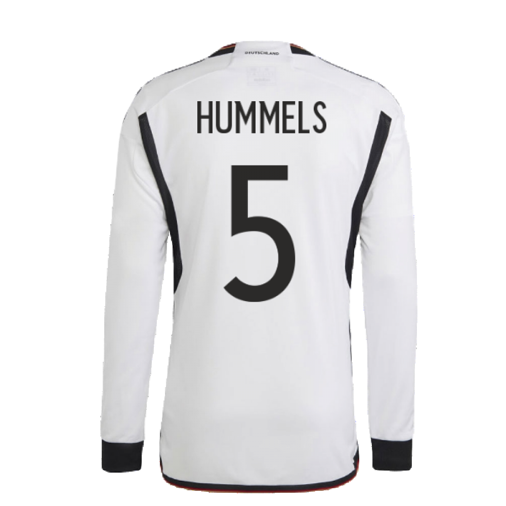 2022-2023 Germany Long Sleeve Home Shirt (HUMMELS 5)