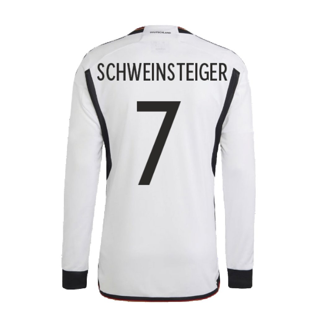 2022-2023 Germany Long Sleeve Home Shirt (SCHWEINSTEIGER 7)