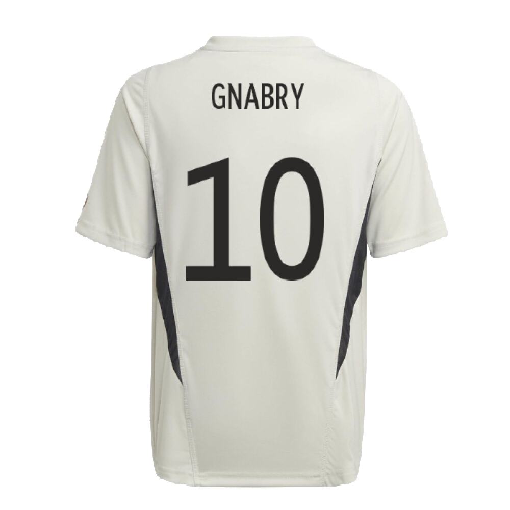 2022-2023 Germany Training Jersey (Alumina) - Kids (Gnabry 10)