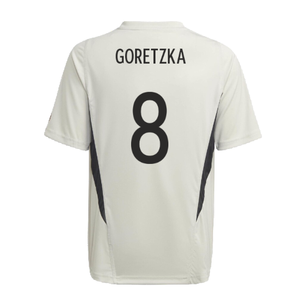 2022-2023 Germany Training Jersey (Alumina) - Kids (Goretzka 8)