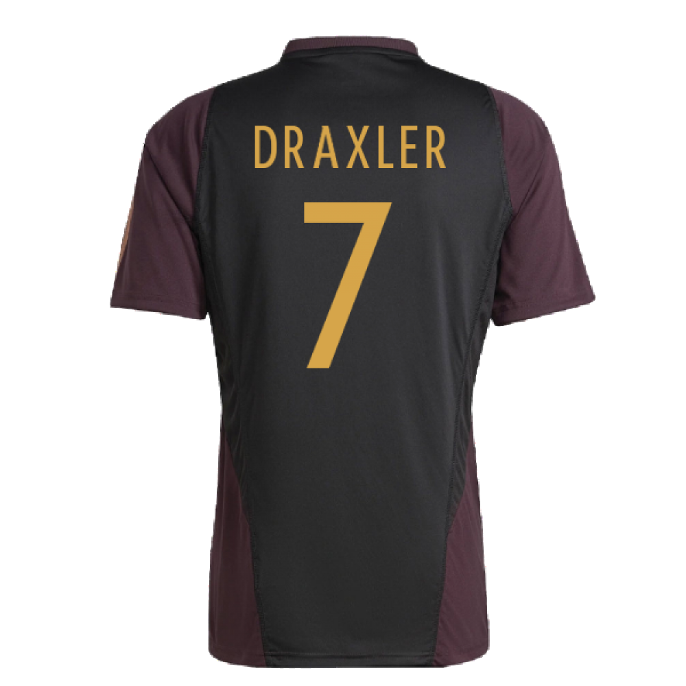 2022-2023 Germany Training Jersey (Shadow Maroon) (DRAXLER 7)