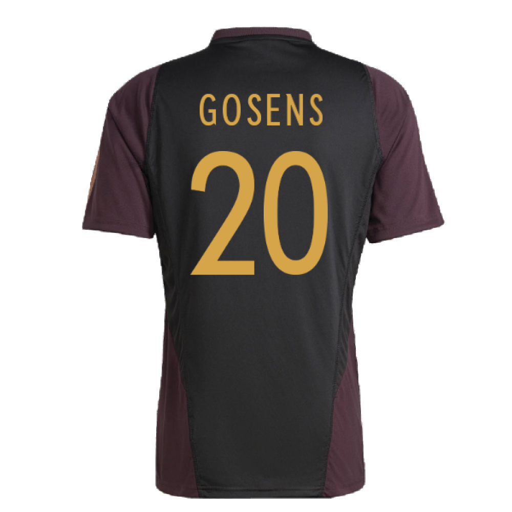 2022-2023 Germany Training Jersey (Shadow Maroon) (GOSENS 20)