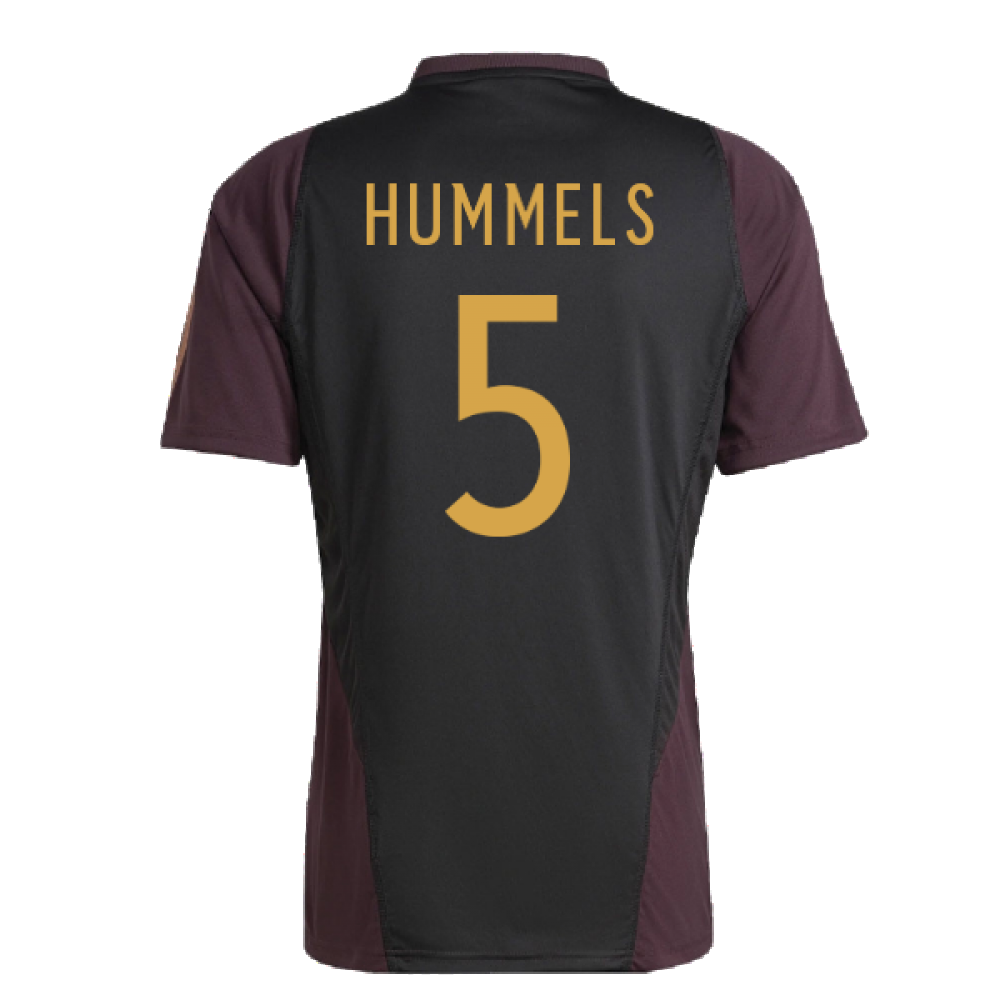 2022-2023 Germany Training Jersey (Shadow Maroon) (HUMMELS 5)