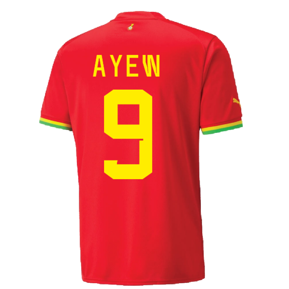 2022-2023 Ghana Away Shirt (AYEW 9)