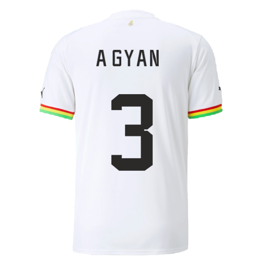 2022-2023 Ghana Home Shirt (A GYAN 3)