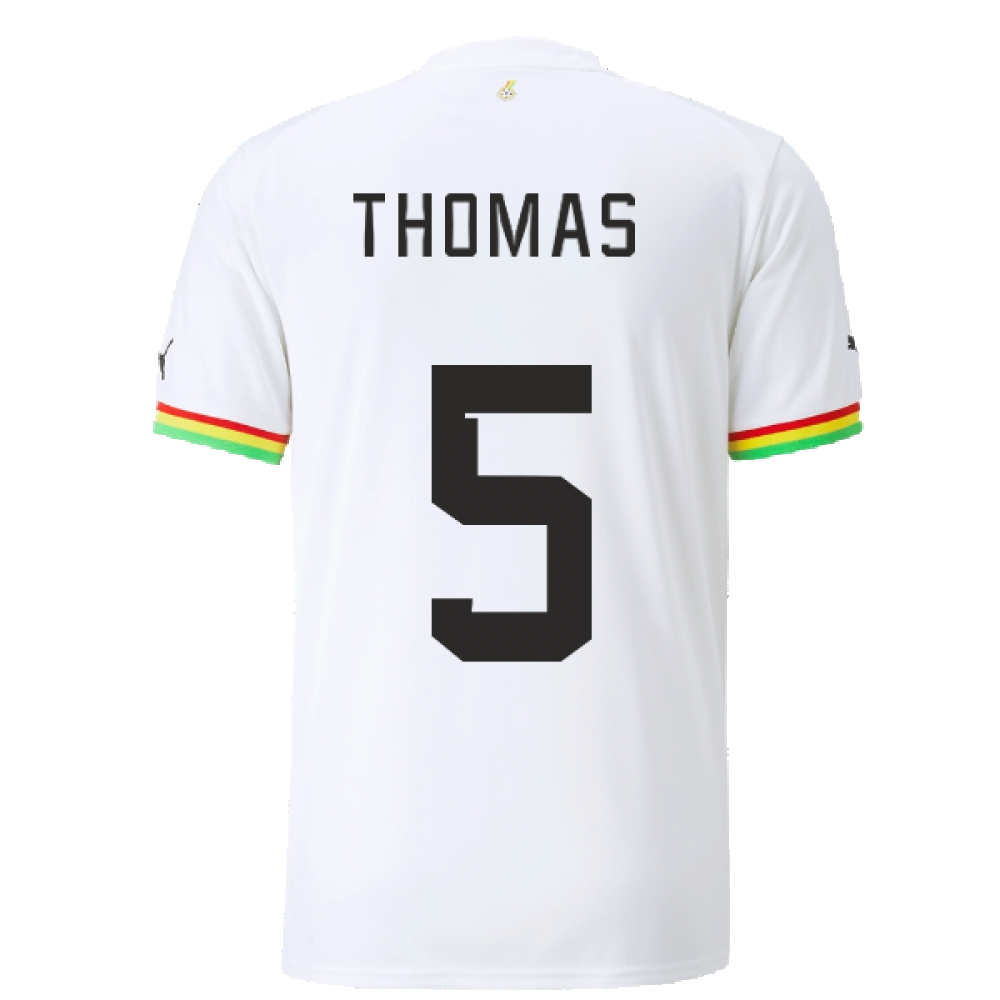 2022-2023 Ghana Home Shirt (THOMAS 5)