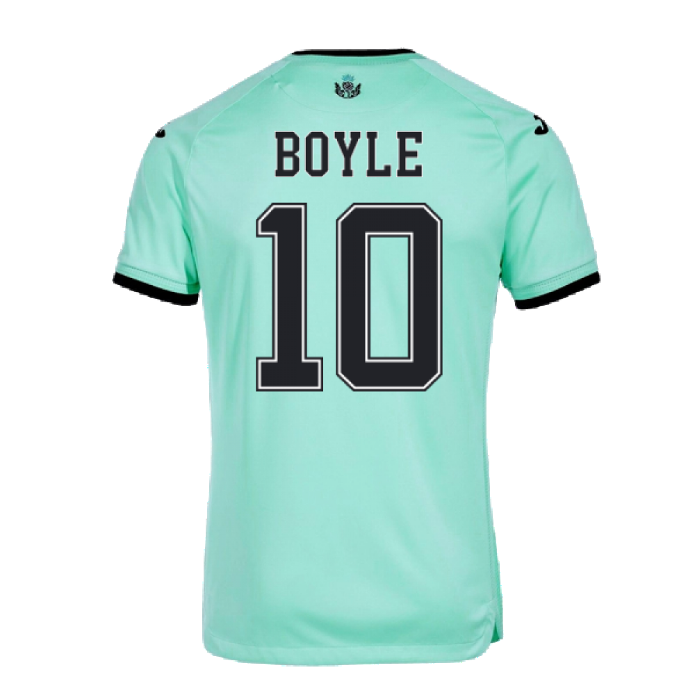 2022-2023 Hibernian Away Shirt (BOYLE 10)