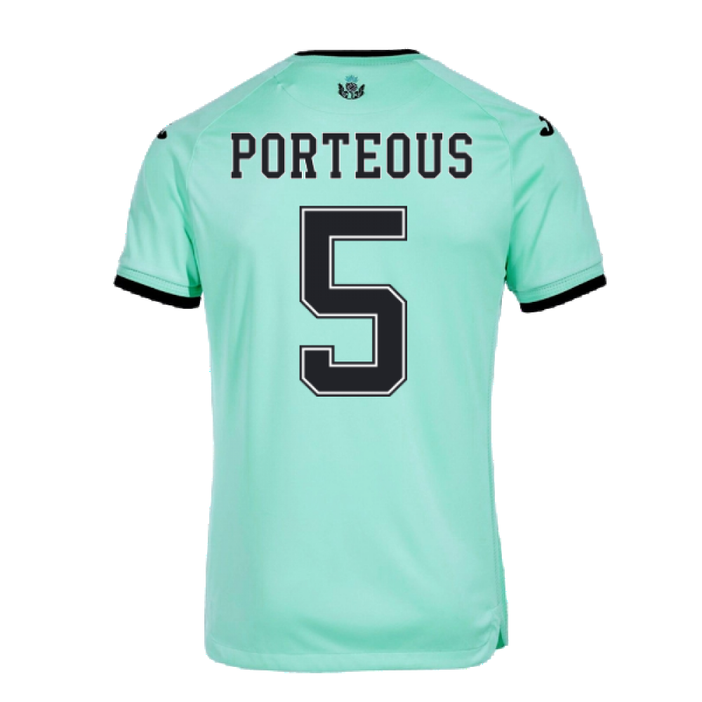 2022-2023 Hibernian Away Shirt (PORTEOUS 5)