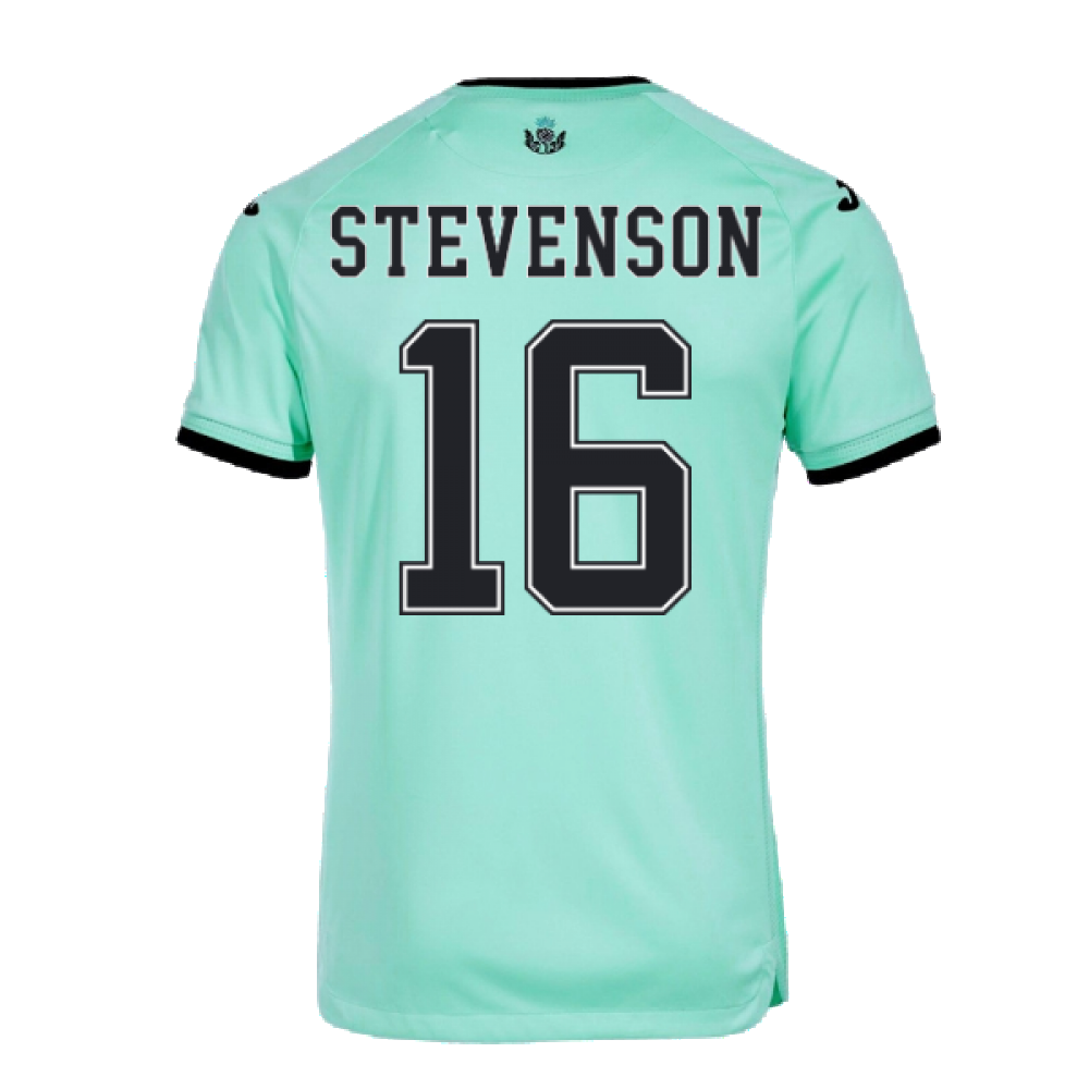 2022-2023 Hibernian Away Shirt (STEVENSON 16)