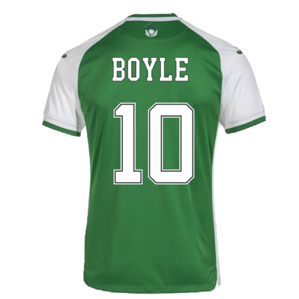 2022-2023 Hibernian Home Shirt (BOYLE 10)