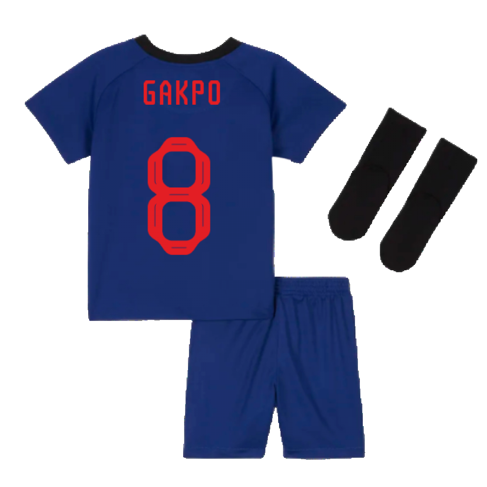 2022-2023 Holland Away Mini Kit (Gakpo 8)